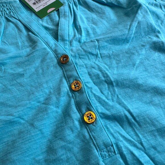 Lilly Pulitzer Essie Tank Top Shorely Blue Size XL NWT - Picture 4 of 10